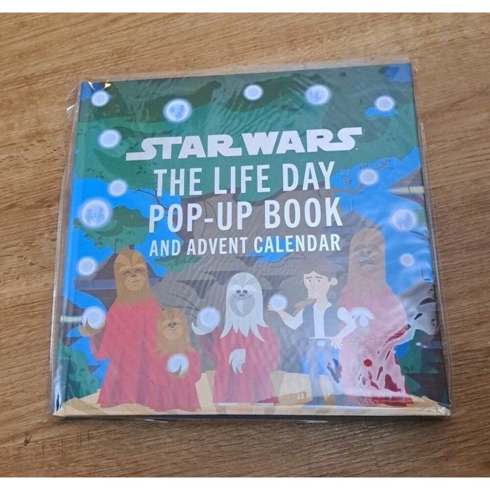 STAR WARS The Life Day Pop-Up Book New In Sealed Packaging